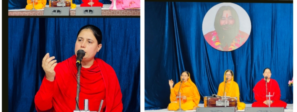 Weekly spiritual program organized at Gautam Nagar.